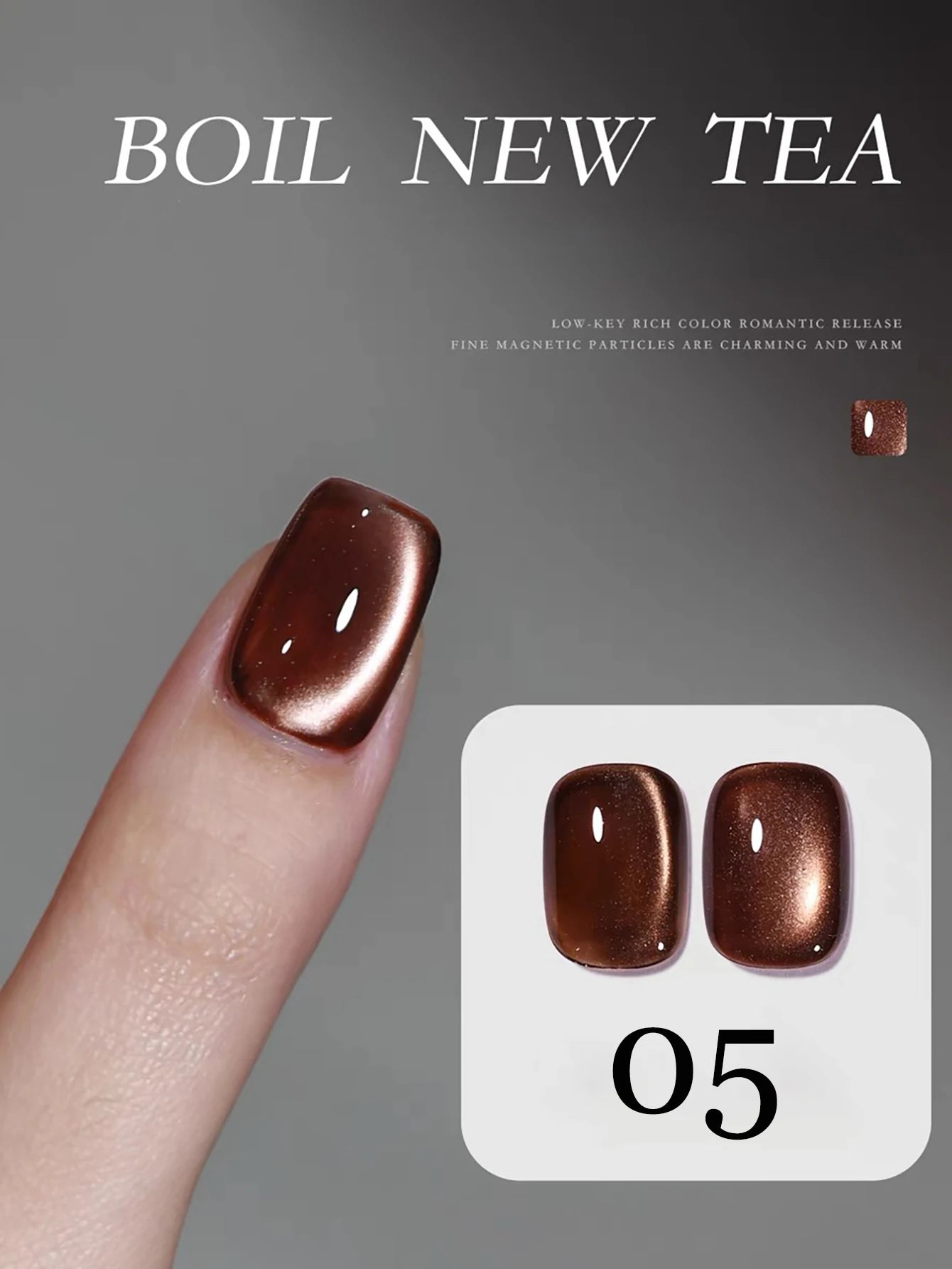 MIANEL magnetic cat eye nail polishes