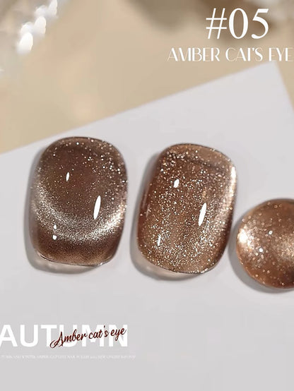 MIANEL magnetic cat eye nail polishes