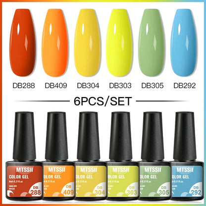 +50 Colecciones de 6 Esmaltes Semipermanentes MTSSII