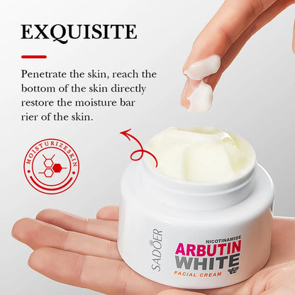 Crema facial blanqueadora SADOER