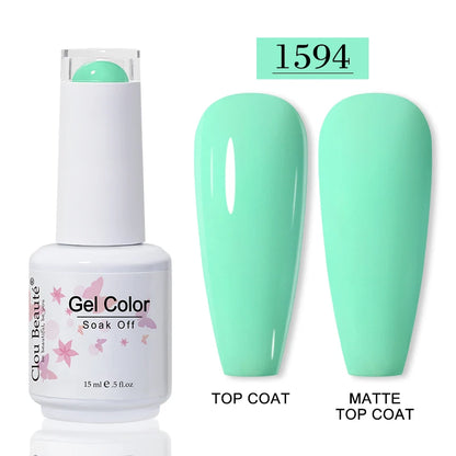 CLOU BEAUTE 30 colores de esmalte en gel de secado UV