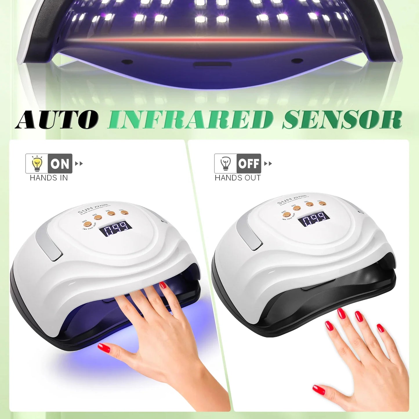 SUNX27 Lámpara  de 380w uv/led para uñas dianabeauty
