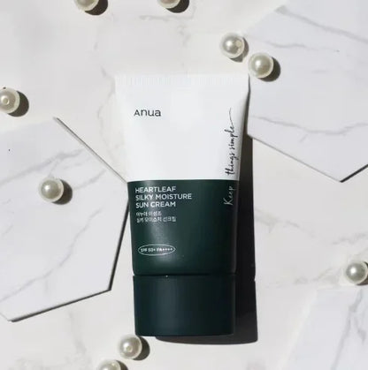 Crema solar facial hidratante ANUA