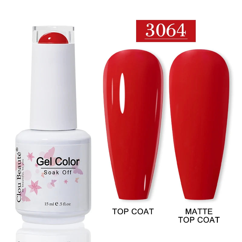 CLOU BEAUTE 30 colores de esmalte en gel de secado UV