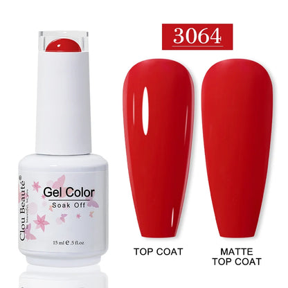 CLOU BEAUTE 30 colores de esmalte en gel de secado UV