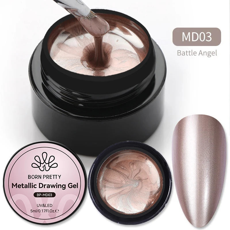 BORN PRETTY Metallic Gel Polishes