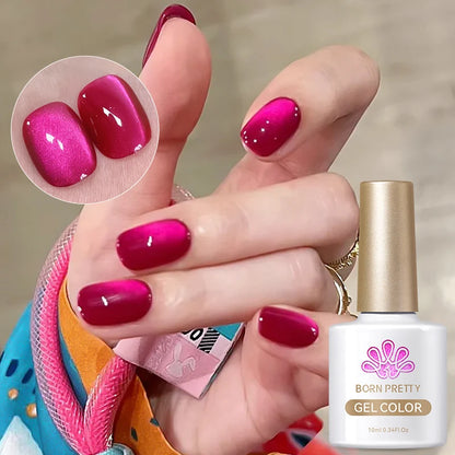 BORN PRETTY 6 Colors UV Magnetic Nail Polish