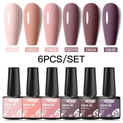 +50 Colecciones de 6 Esmaltes Semipermanentes MTSSII