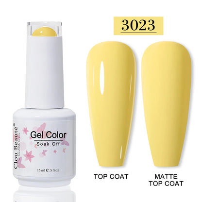 CLOU BEAUTE 30 colores de esmalte en gel de secado UV