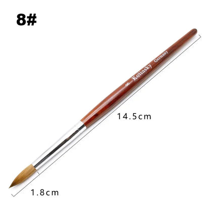Manicure brushes.
