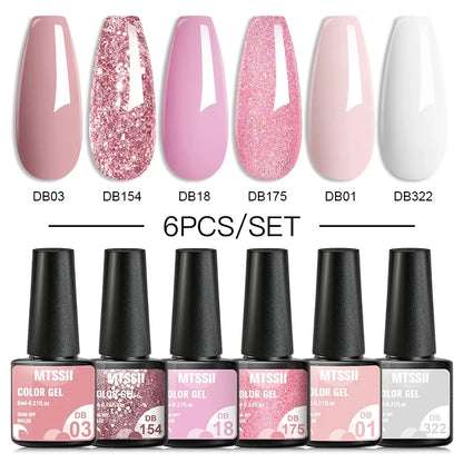 +50 Colecciones de 6 Esmaltes Semipermanentes MTSSII