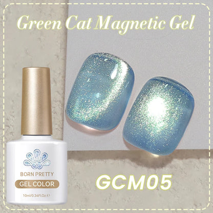 BORN PRETTY 6 Colors UV Magnetic Nail Polish