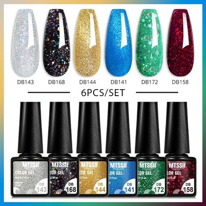 +50 Colecciones de 6 Esmaltes Semipermanentes MTSSII