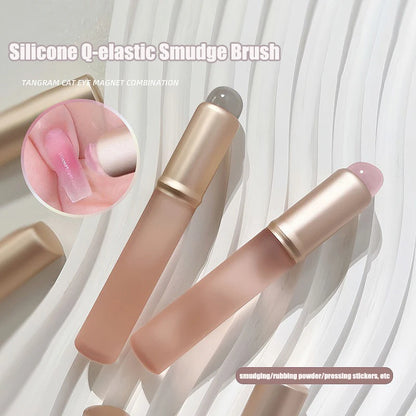 Pincel de silicona para efecto espejo