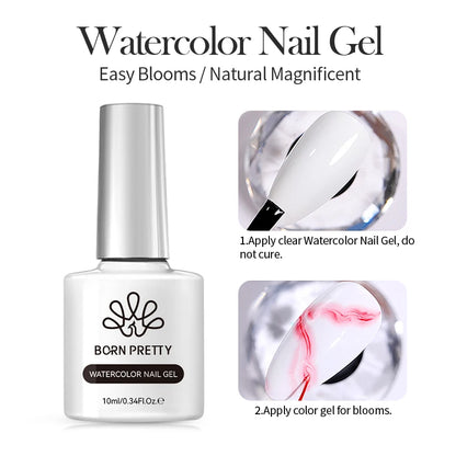 BORN PRETTY 6 Colors UV Magnetic Nail Polish