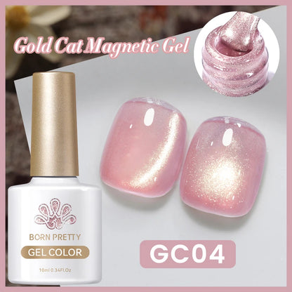 BORN PRETTY 6 Colors UV Magnetic Nail Polish