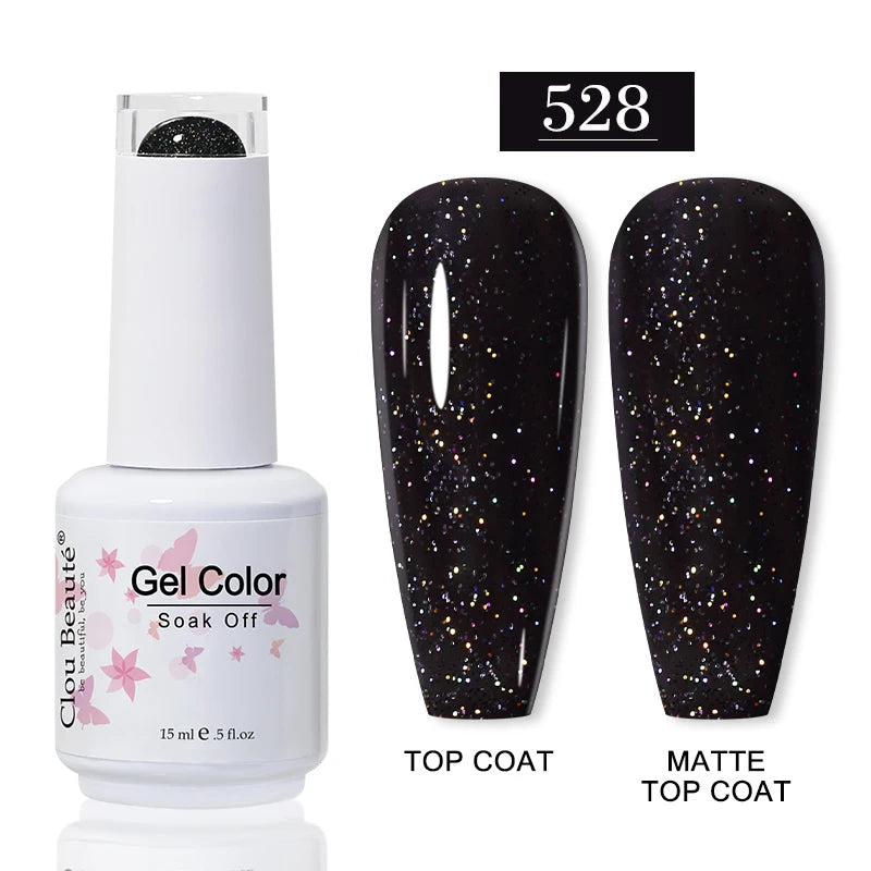 CLOU BEAUTE 30 colores de esmalte en gel de secado UV