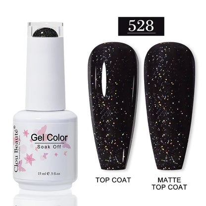 CLOU BEAUTE 30 colores de esmalte en gel de secado UV