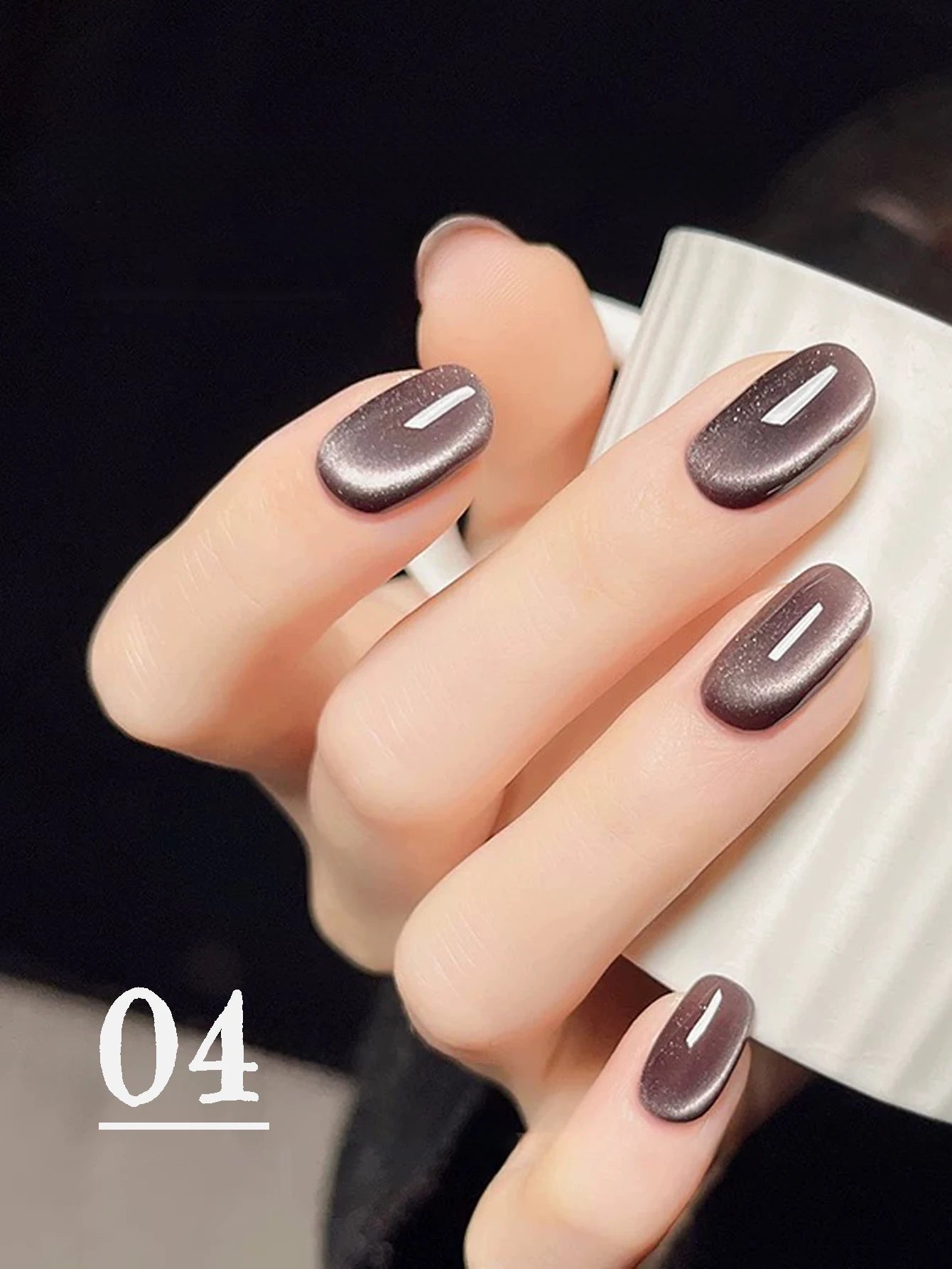 MIANEL magnetic cat eye nail polishes