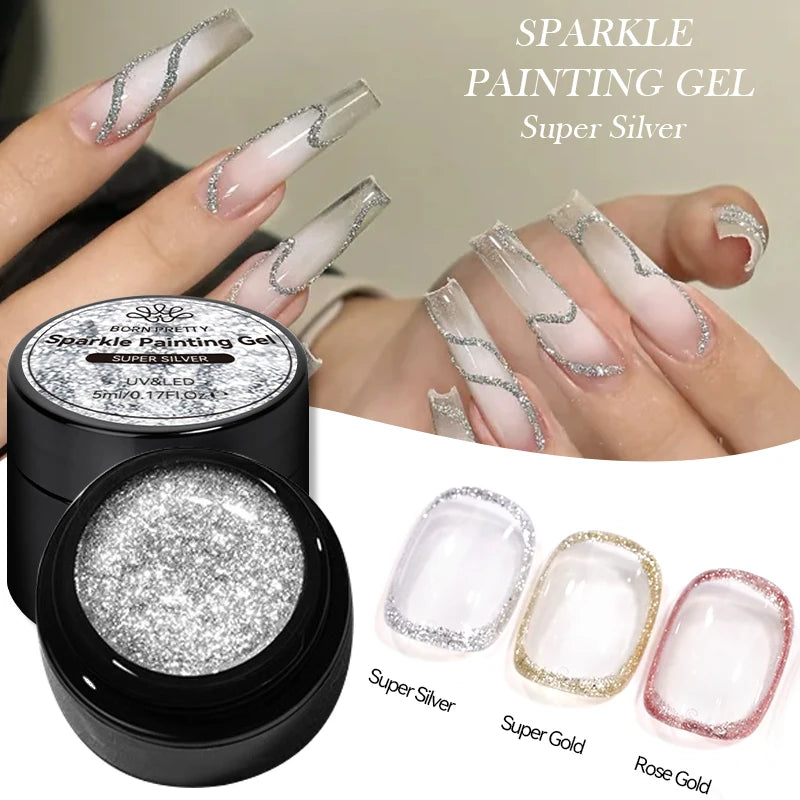 BORN PRETTY Metallic Gel Polishes