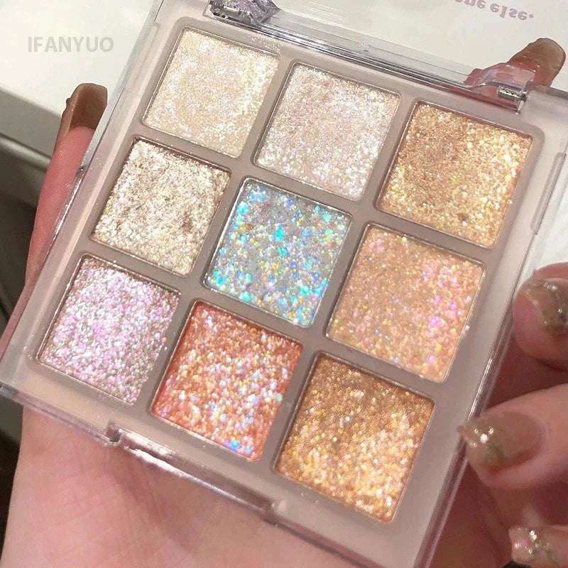 Paleta de sombras de ojos de 9 colores