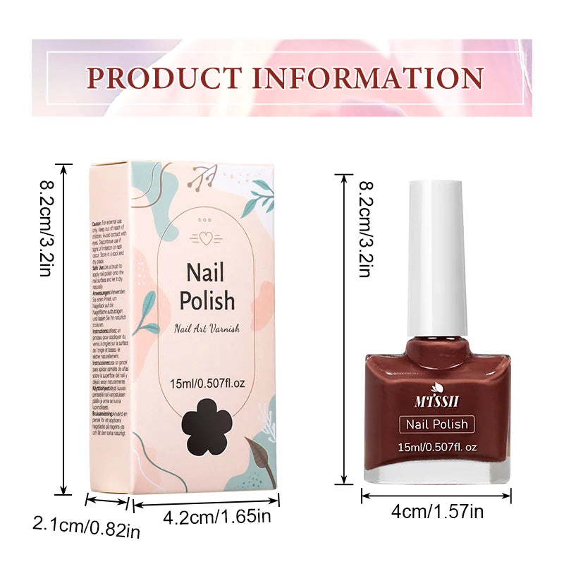 MTSSII Air-drying nail polish sets