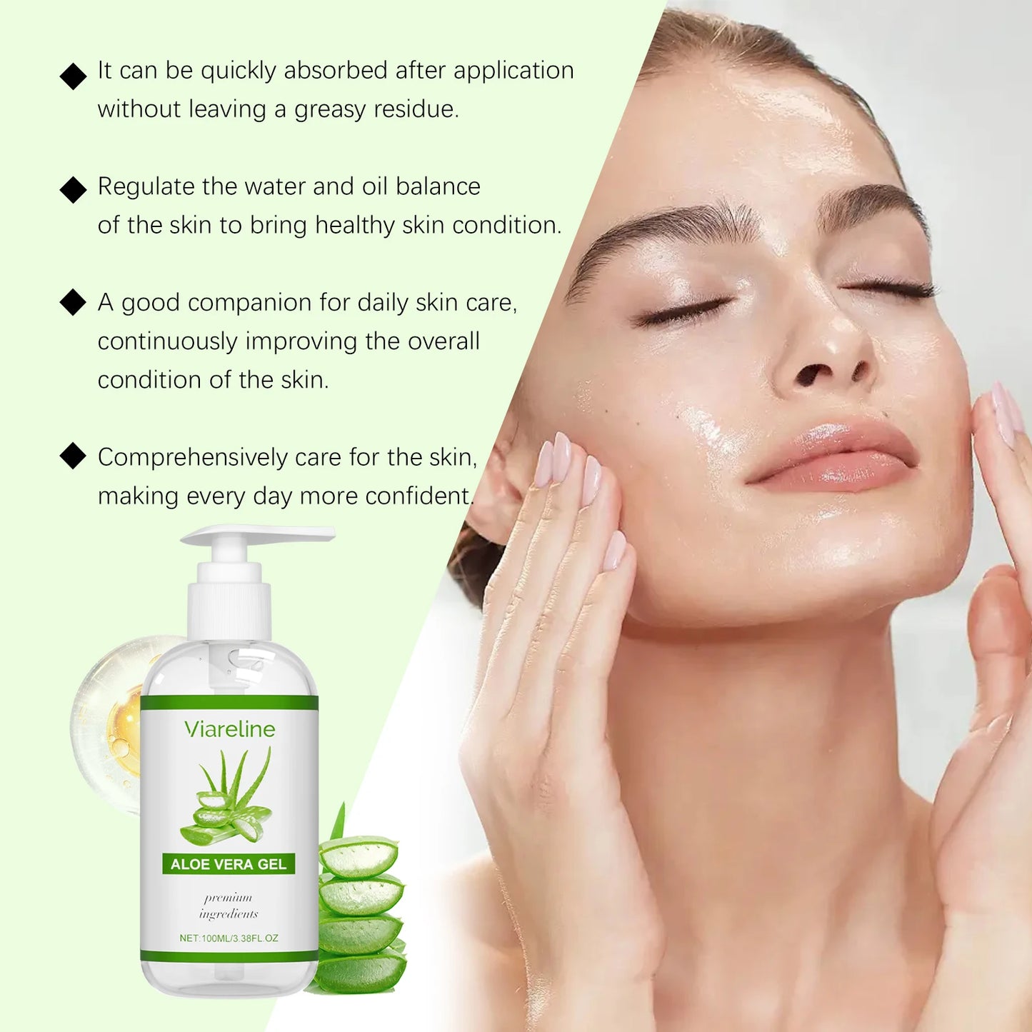 Gel de limpieza facial, cuida tu piel de forma integral.