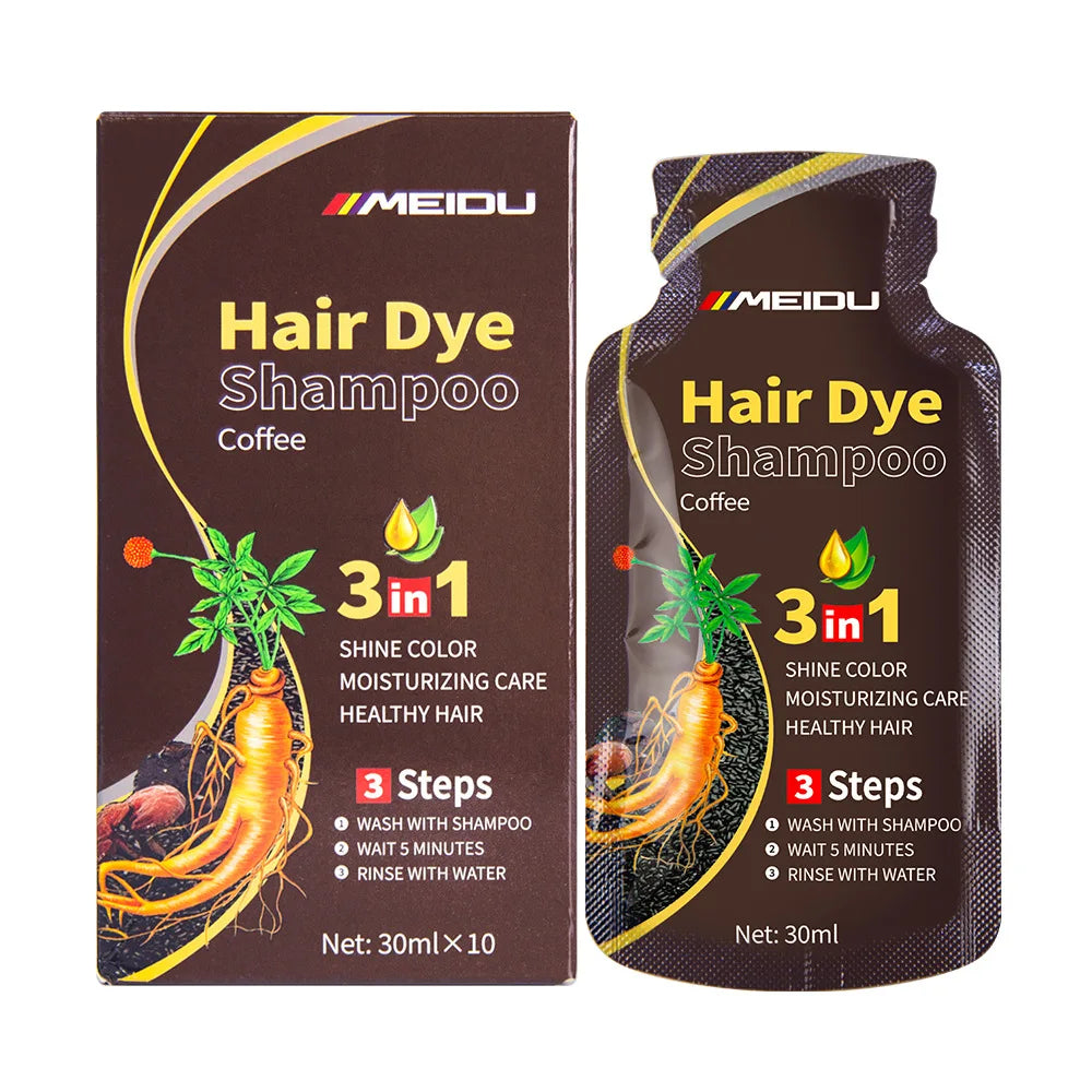 HAIR DYE Champú para cabello teñido, brillo, suavidad e hidratación.