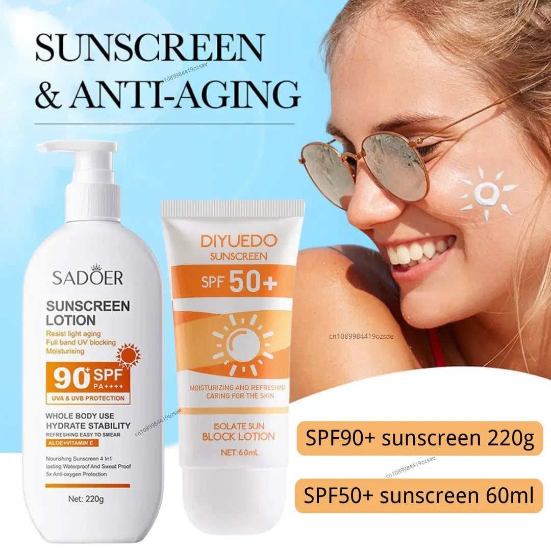 Crema protectora solar  SPF 50 y 90 DIYUEDO