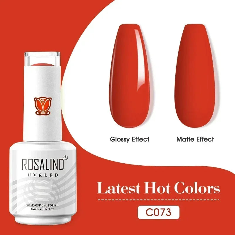 Top, Base, Prime and special ROSALIND UV drying