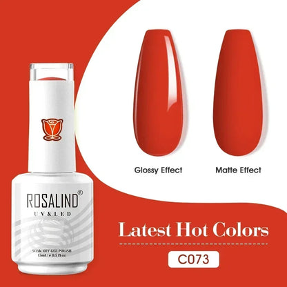 Top, Base, Prime and special ROSALIND UV drying