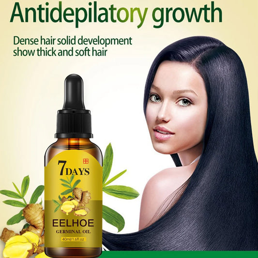 Hair Growth Serum - Ginger Essential Oil for Regeneration and Density