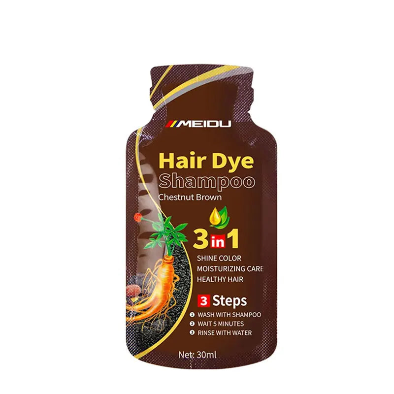 HAIR DYE Champú para cabello teñido, brillo, suavidad e hidratación.