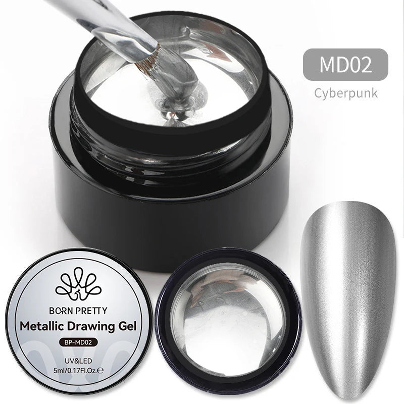 BORN PRETTY Metallic Gel Polishes