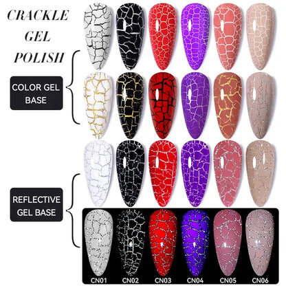 LILYCUTE 12 esmaltes quebradizos secado UV