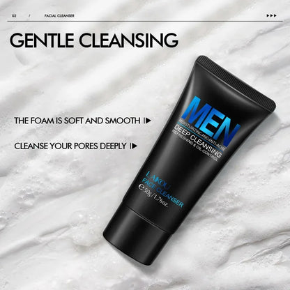 Crema para hombre antiacné y control de grasa.