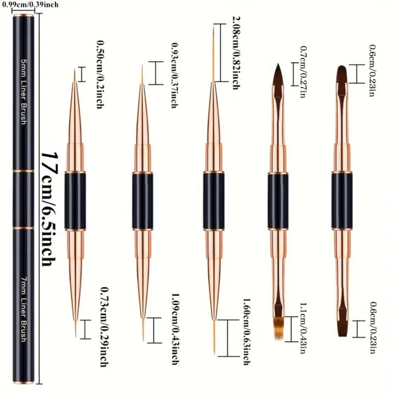 Manicure brushes