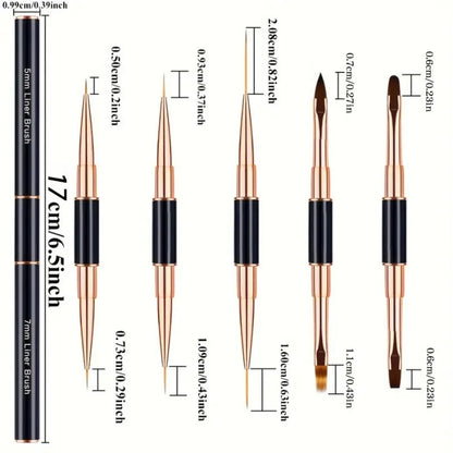 Manicure brushes