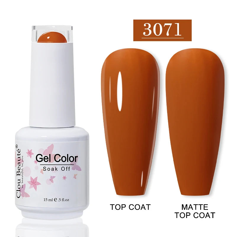 CLOU BEAUTE 30 colores de esmalte en gel de secado UV