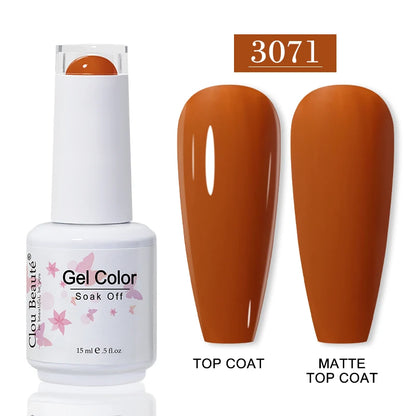 CLOU BEAUTE 30 colores de esmalte en gel de secado UV