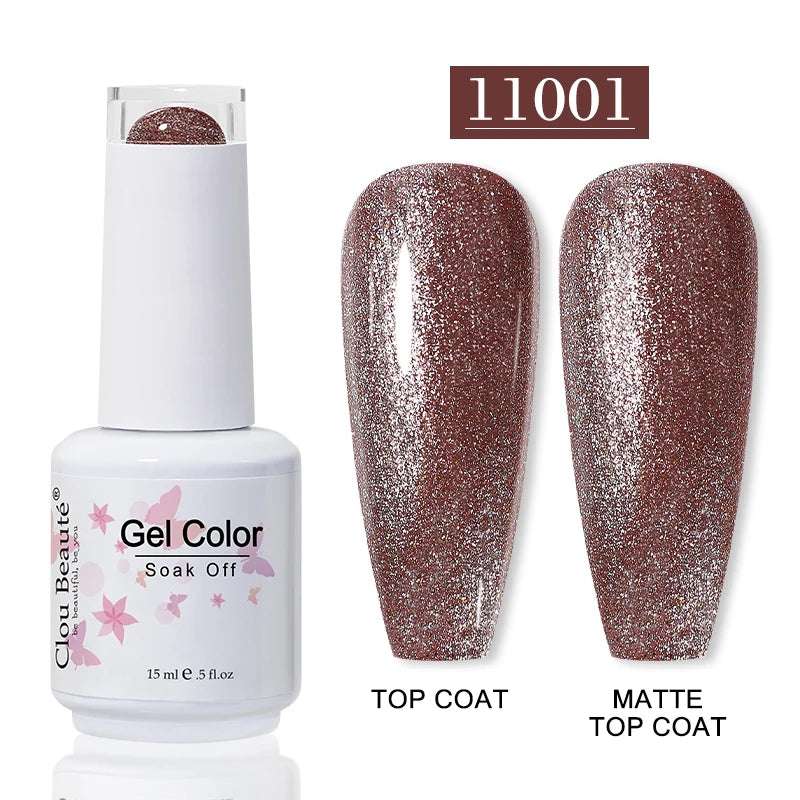 CLOU BEAUTE 30 colores de esmalte en gel de secado UV