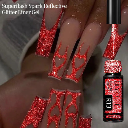 LILYCUTE  esmalte brillante delineador UV
