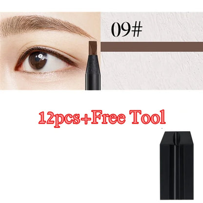Set of 12 DANNYHOO Eyebrow Pencils