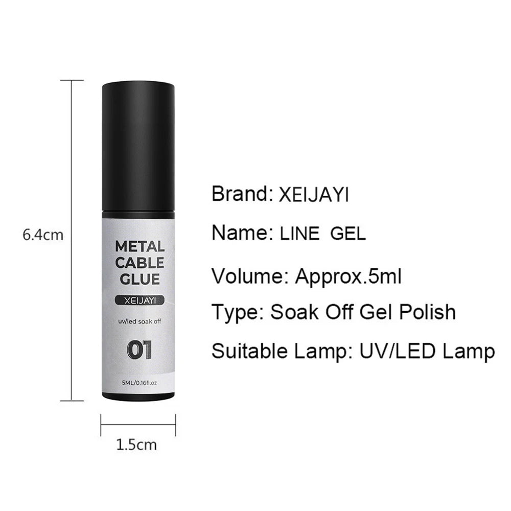 Delineadores metálicos en Gel XEIJAYI