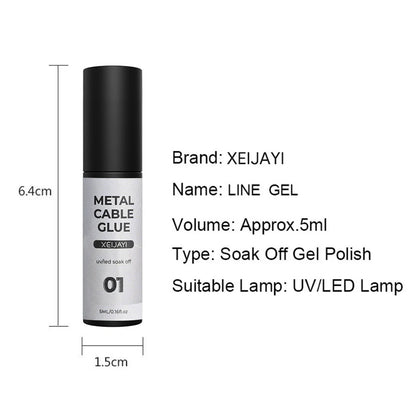 Delineadores metálicos en Gel XEIJAYI