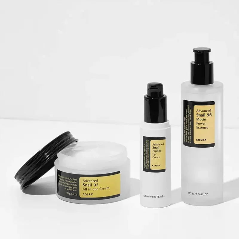 Crema Facial con Colágeno y Baba de Caracol Hidratante, Reafirmante.