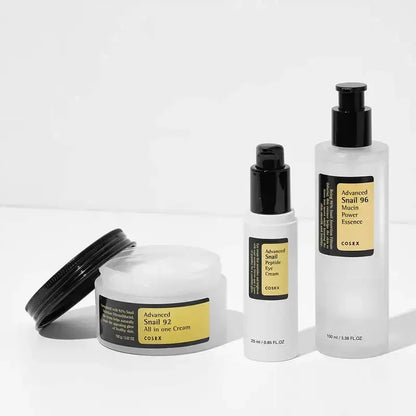 Crema Facial con Colágeno y Baba de Caracol Hidratante, Reafirmante.