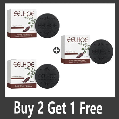 EELHOEJabón  o champú de jengibre y cúrcuma para el cabello