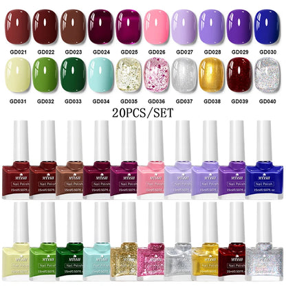 MTSSII Air-drying nail polish sets