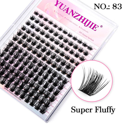 YUANZHIJIE False Eyelashes in Clusters